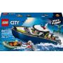 Konstruktorius LEGO® City Police Boat Chase 60456, 264 vnt.