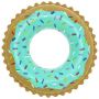Pripučiamas ratas Bestway Donut 36300, rudas/žalias, 910 mm