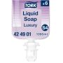 Skystasis muilas TORK LUXURY 424901, jazminų kvapo, 1 l