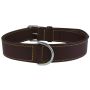 Antkaklis Zolux LEATHER LINED, ruda, 350 mm x 16 mm