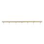 Bėgelis DOMOLETTI D PROFILE, 150 cm, auksinis