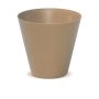 Vazonas Prosperplast Tubus, plastikinis, Ø 20 cm, smėlio