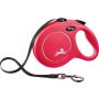 Automatinis pavadėlis Flexi Classic Tape L, raudonas, 8 m