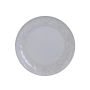 Lėkštė pietų Domoletti White arabic, Ø 26.6 cm, balta