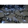 Lempučių girlianda, 400 LED, 8 m, šaltai balta