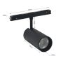 Šviestuvas Modoled Magnetic, 20 W, LED, 3000 - 6000 °K