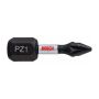 Antgaliai sukimo PZ1 Bosch 25 mm 2 vnt. 2608522400