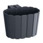 Vazonas Prosperplast Boardee, Ø 19.4 x 21.2 cm, antracito