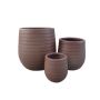 Vazonas Domoletti LT14664-2S, Ø 32 cm, rudas