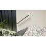Turėklas Minka 46323 SECURA WALL, juodas, 1.5 m