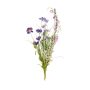 Dirbtinė puokštė Domoletti, rožinė/violetinė, 61 cm