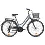 Dviratis miesto Outliner, 28 ", juodas/tamsiai pilka