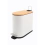 Šiukšliadėžė Domoletti T-T2105MB, balta, 5 l