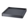 Vazono lėkštė Prosperplast IPRS300-S433, pilka, 29.2 cm