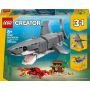 Konstruktorius LEGO®Creator 3in1 Nuožmus ryklys 31381 379vnt