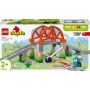 Konstruktorius LEGO® Duplo Traukinio tilto ir bėgių rinkinys