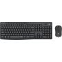 Klaviatūra Logitech MK295 Silent Combo EN, juoda, belaidė