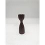 Žvakidė Domoletti, medis, 15 cm, ruda