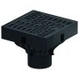 Trapas Aco DN 100 Self XtraPoint 25x25cm B 125, plastikas
