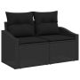 Sodo sofa su pagalve 123 x 62 x 69 cm poliratanas