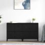 Šoninės lentynos 2 pcs Juodas ąžuolas 60 x 35 x 70 cm