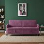 Sofa su saugojimo vieta Violetinė 192 x 78 x 87 cm Poliesteris