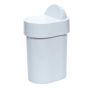 Šiukšliadėžė Gedy Junior 8009 02, 4,8 l, balta