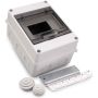 Modulinis skydas Technova, virštinkinis, IP65, 4 mod., balta