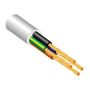 Kabelis Lietkabelis H05VV-F, 4 x 4 mm², baltas