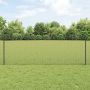 Tvora su stulpais Pilka 0,8 x 10 m Plienas ir PVC