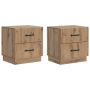 Šalia lovos spintelė 2 pcs Artisano ąžuolo 43 x 34,5 x 44,5 cm
