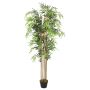 Dirbtinis bambukas, žalios spalvos, 150cm, 1095 lapai
