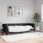 Sofa, juodos spalvos, 80x200cm, audinys
