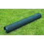 Vielos tinklas, žalias, 25x0,75m, dengtas PVC danga