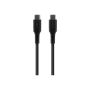 Fixed | Liquid Silicone Cable USB-C/USB-C, 1.2m, 60W | FIXDLS-CC12-BK