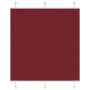 Plisuota žaliuze Bordo raudona 120x100 cm Audinio plotis