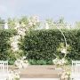 Vestuvinis Arklys Balta 220 x 45 x 200 cm Plienas
