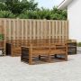 Lauko sofos komplektas 7 pcs Natūrali