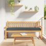 Pallet pagalvių rinkinys 2 pcs Antracitas 180 x 40 x 8 cm