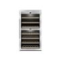 Caso | Wine cooler | WineComfort 660 Smart | Energy efficiency class G | Free standing | Bottles capacity 66 | Stainless steel/Black