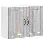 Sieninė virtuvės spinta Lucca Pilka Sonoma Engineered Wood