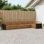 Lauko sofos komplektas 6 pcs Natūrali 402 x 172,5 x 73 cm
