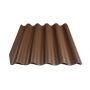 Banguotas lakštas Eternit BANGA 5B, 875 x 920 mm, rudas