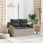 Sodo sofa su pagalve su saugykla 123 x 62 x 69 cm poliratanas
