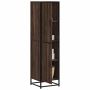 Highboard Rudas ąžuolas 35,5x35x139 cm Mediena ir metalas