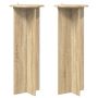 Augalų stovas 2 pcs Sonoma ąžuolas Ø40 x 100 cm