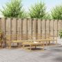 Lauko sofos komplektas 5 pcs Balta 79 x 79 x 37 cm