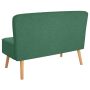 Sofa, audinys, 117x55,5x77cm, žalia