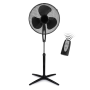 Tristar | Fan | VE-5899 | Stand Fan | 45 W | Diameter 40 cm | Number of speeds 3 | Oscillation | Remote control | Black