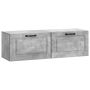Sieninė TV spintelė Betono pilka 98 x 31 x 30 cm